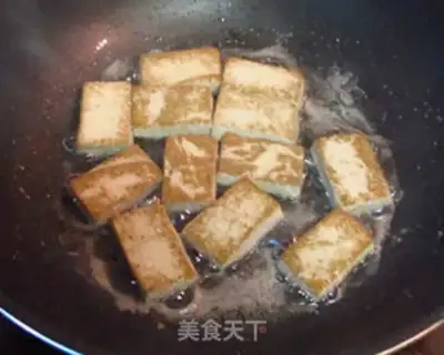 Make ♪ Wood and black tofu ♪ step 4