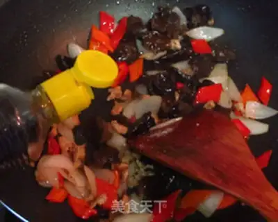 Make ♪ Wood and black tofu ♪ step 9