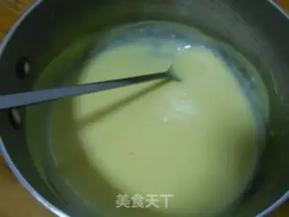 Make Vanilla cream ice cream step 1