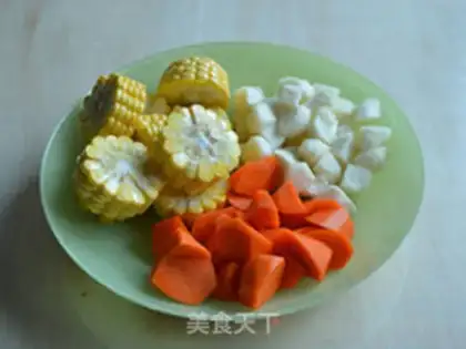 Make Cornbone soup step 1