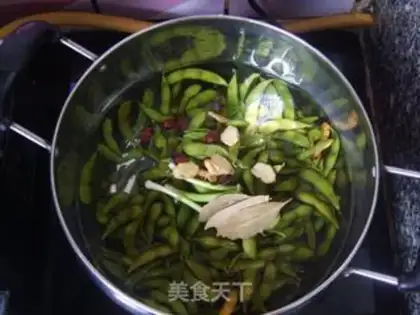 Make Salt-water beans step 5