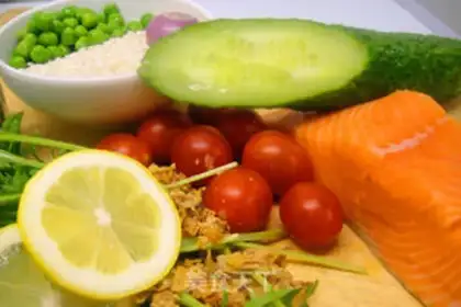 Make Fried King Salmon step 0