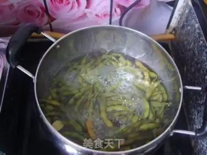 Make Salt-water beans step 7