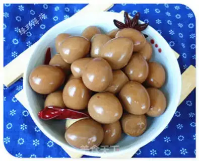 Make Five quail eggs step 5
