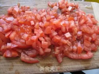 Make Tomato egg noodles step 1