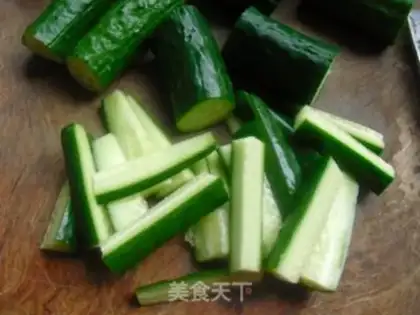 Make Homemade cucumber step 1