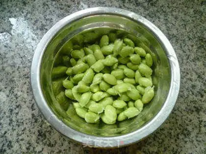 Make Soybeans and cabbage step 1