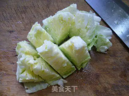 Make Soybeans and cabbage step 3