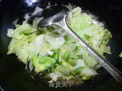 Make Soybeans and cabbage step 6