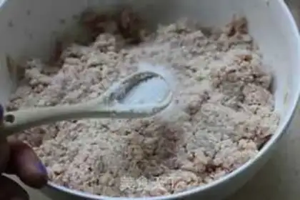 Make Tofu pork dumplings step 2