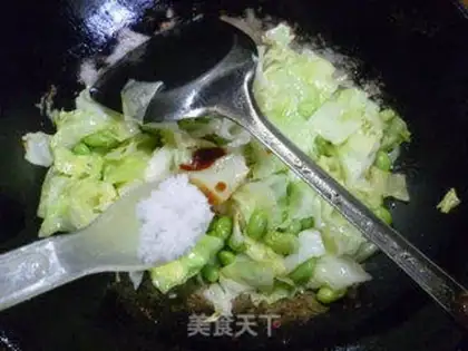 Make Soybeans and cabbage step 8