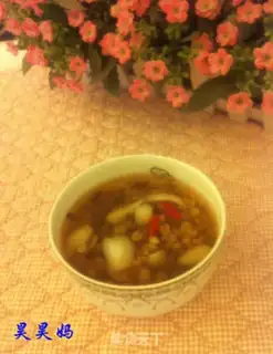 Make Green bean lily rice soup step 3