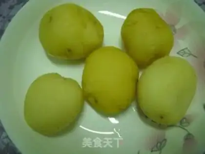 Make Potato olive step 0