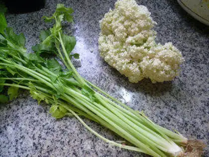 Make Celery, celery, broccoli step 0
