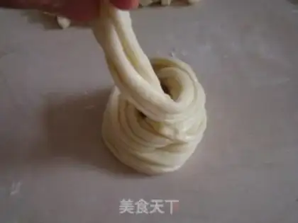 Make Silver spiral step 6