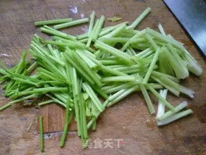Make Celery, celery, broccoli step 5