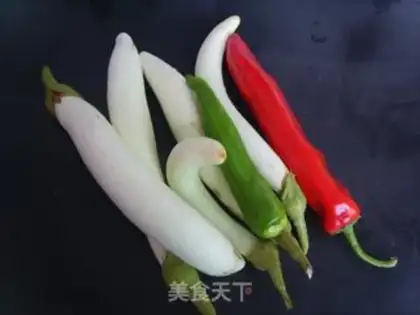 Make Fresh white eggplant step 0