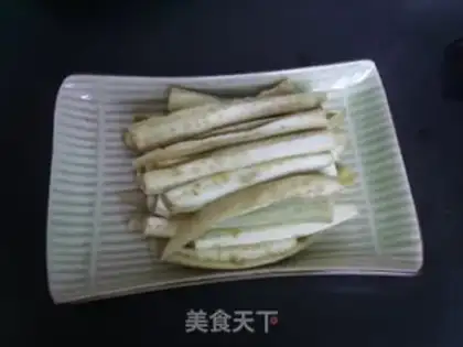 Make Fresh white eggplant step 3