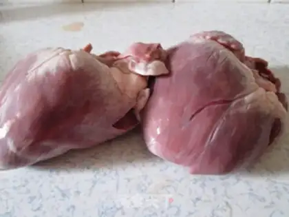 Make Spicy pig heart step 0