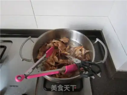 Make Han Feng fried squid step 8