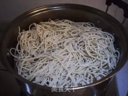 Make The bean noodles step 4