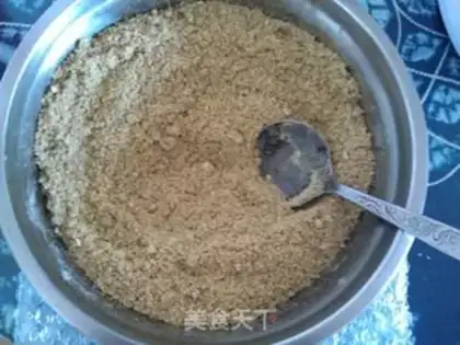 Make Old Beijing green bean cake step 5