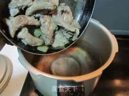 Make Bean tofu broccoli soup step 4