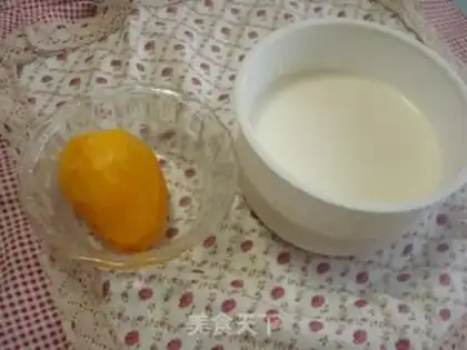 Make Homemade mango yogurt step 0