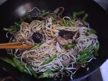 Make The bean noodles step 13