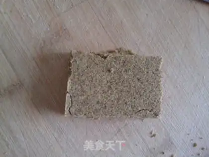 Make Old Beijing green bean cake step 13