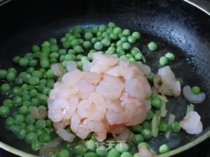 Make Peas and shrimp, Okja step 8