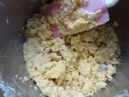 Make Black Sesame Seaweed Biscuit step 6