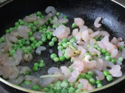 Make Peas and shrimp, Okja step 9