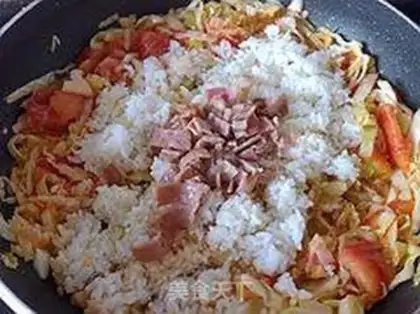 Make Tomato rice step 5