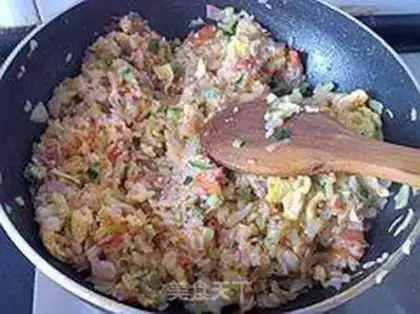 Make Tomato rice step 7