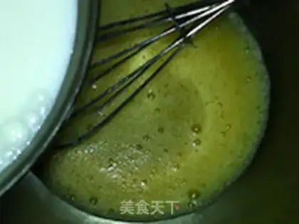 Make Green bean cream ice cream step 8