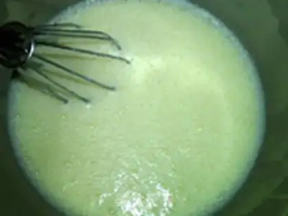 Make Green bean cream ice cream step 9