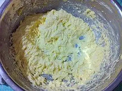 Make Paper cranberry cake step 4