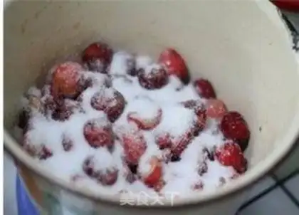 Make Cherry jam step 2