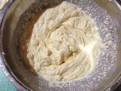 Make Paper cranberry cake step 8