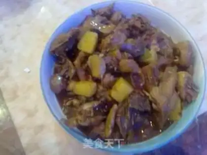 Make Potato chicken step 5