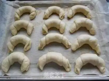 Make Cheese croissants step 10