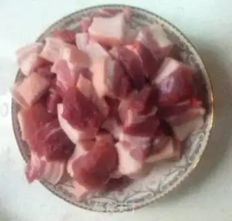 Make Red meat step 0