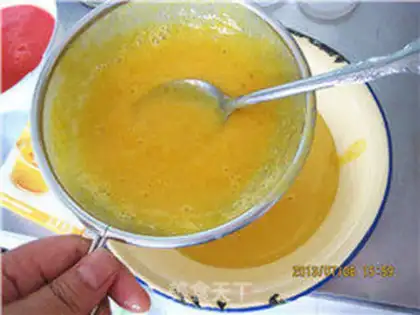 Make Mango tomatoes, double pudding step 6