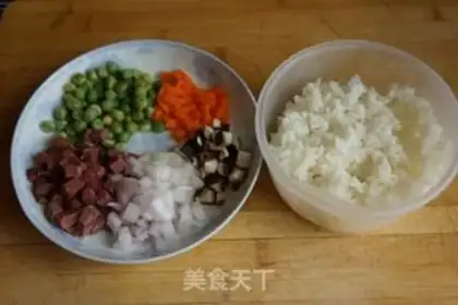 Make Beef fried rice step 0
