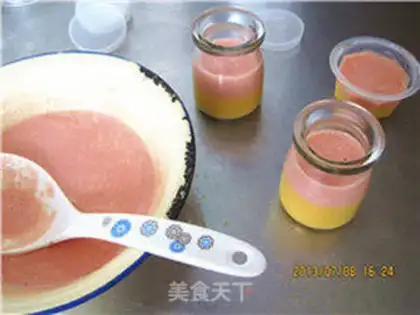 Make Mango tomatoes, double pudding step 9