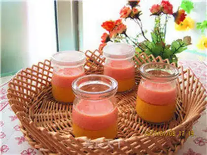 Make Mango tomatoes, double pudding step 10