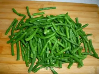Make Garlic beans step 3