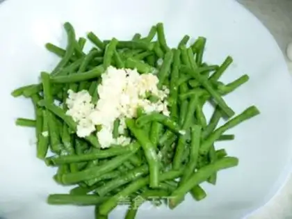 Make Garlic beans step 5