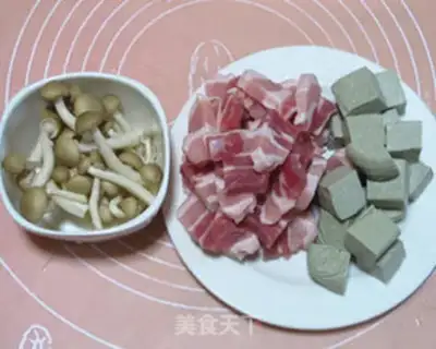 Make Black tofu pickles step 1